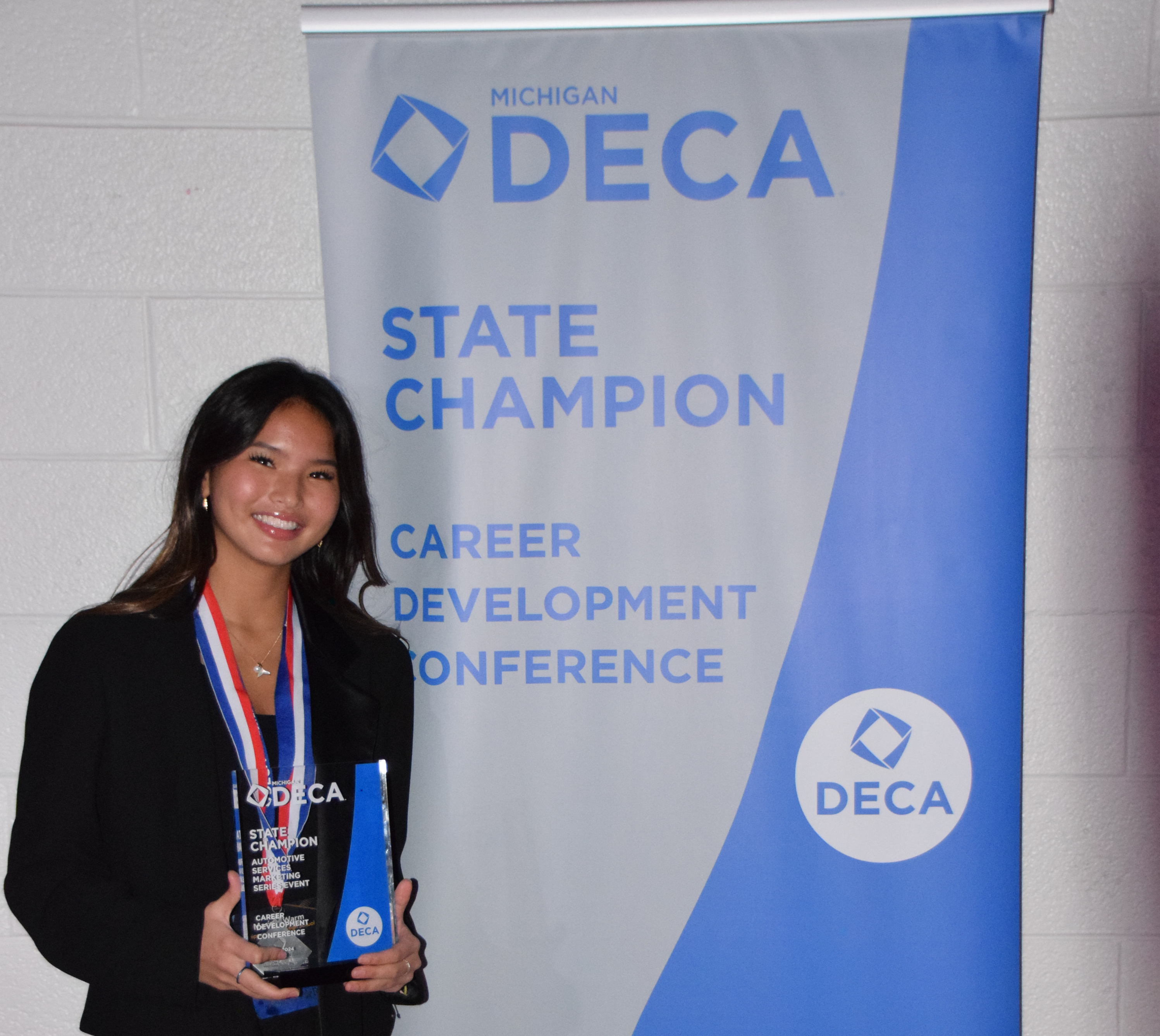 CTE DECA Award Winner